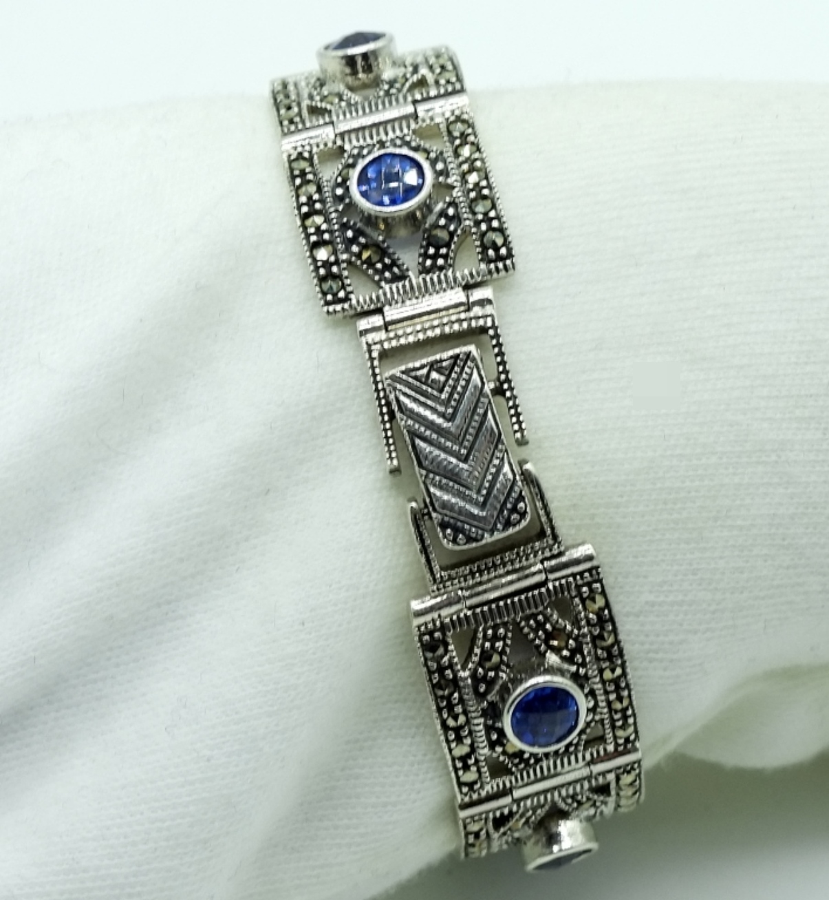 Sterling Marcasite Bracelet
