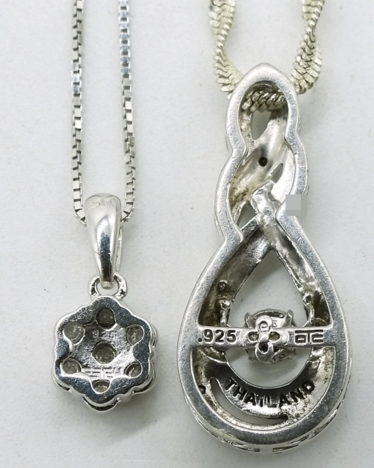 Sterling Silver Simulated Diamond Jewelry Set