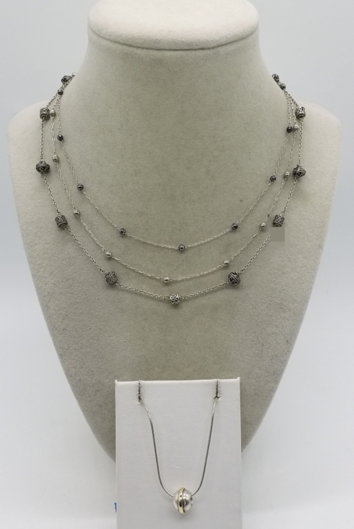 Vintage Sterling Silver Necklaces