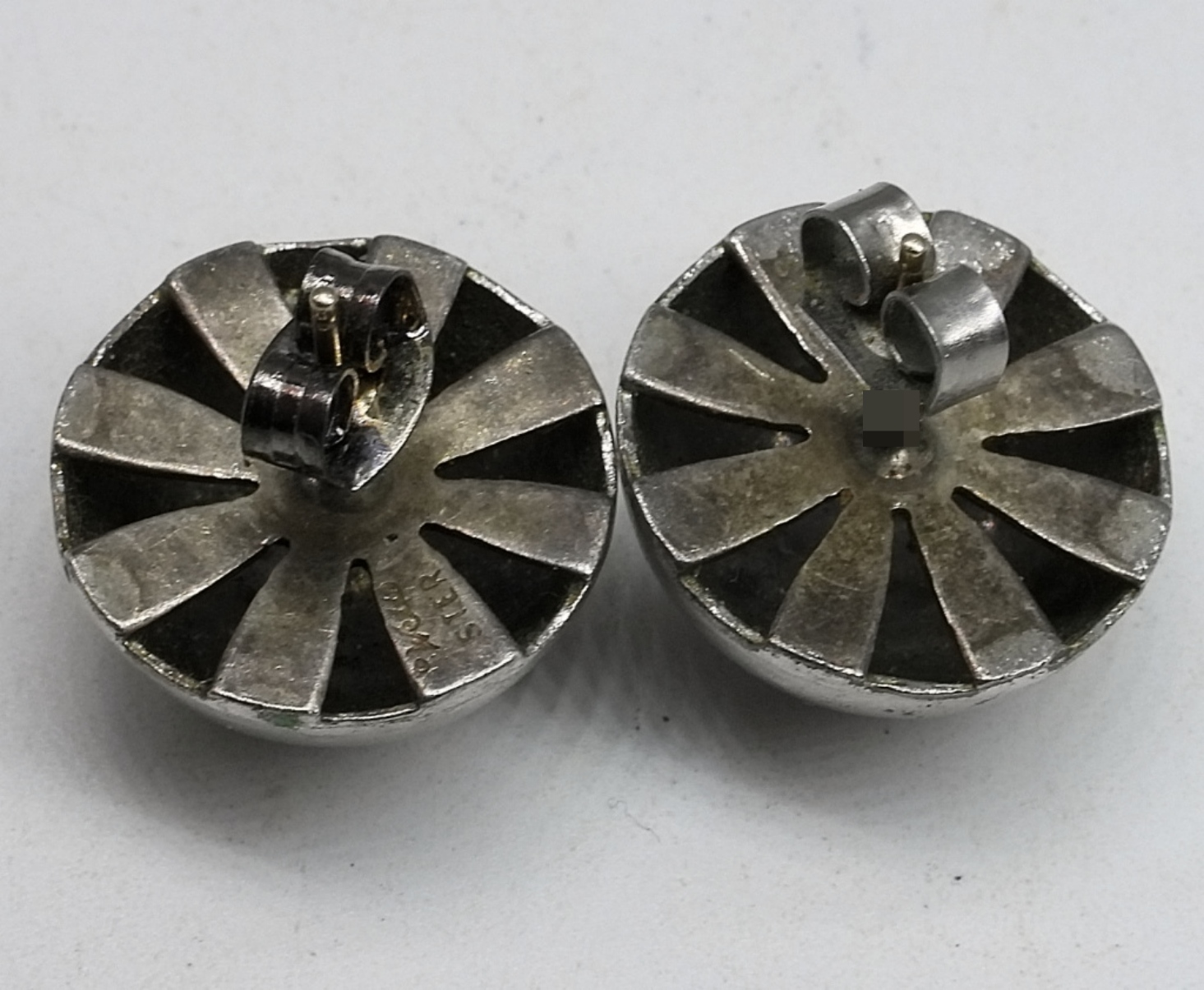 3 Pair Sterling Vintage Earrings
