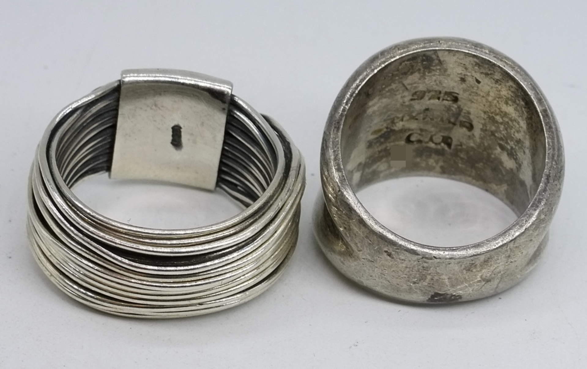 4 Sterling Silver Fashion Rings