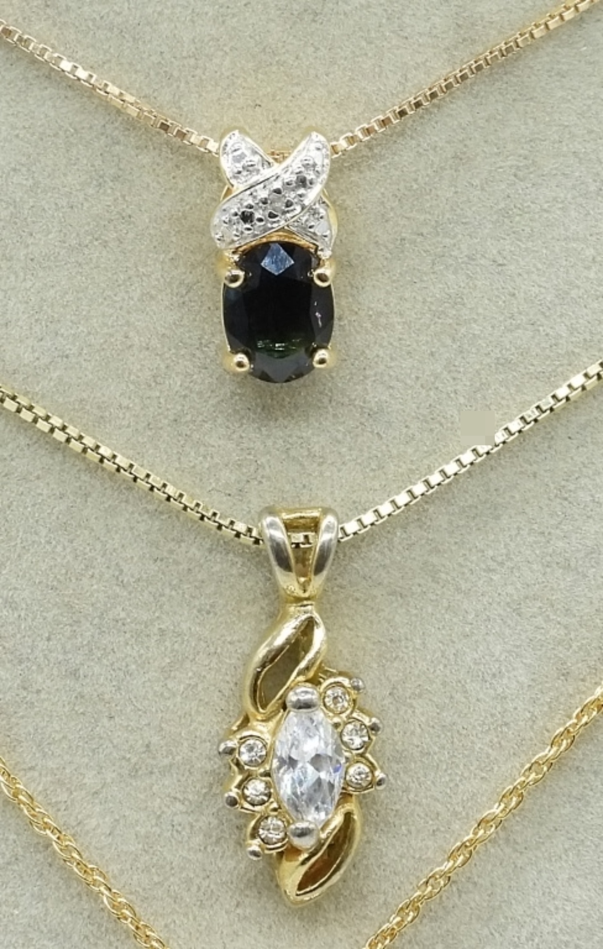 4Sterling Gold-Tone Fashion Necklaces