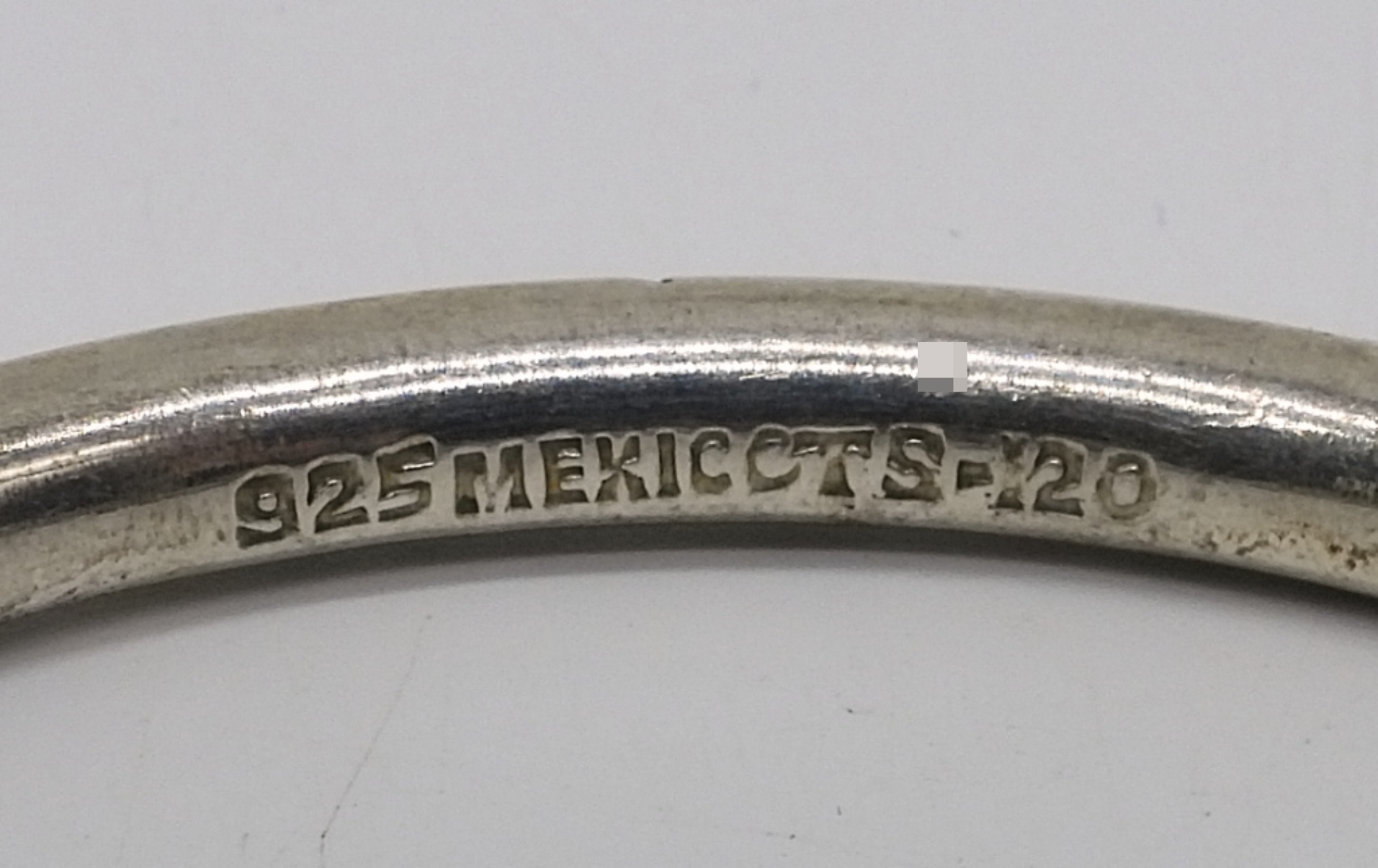 2 Sterling Bangles, One Taxco Mexico