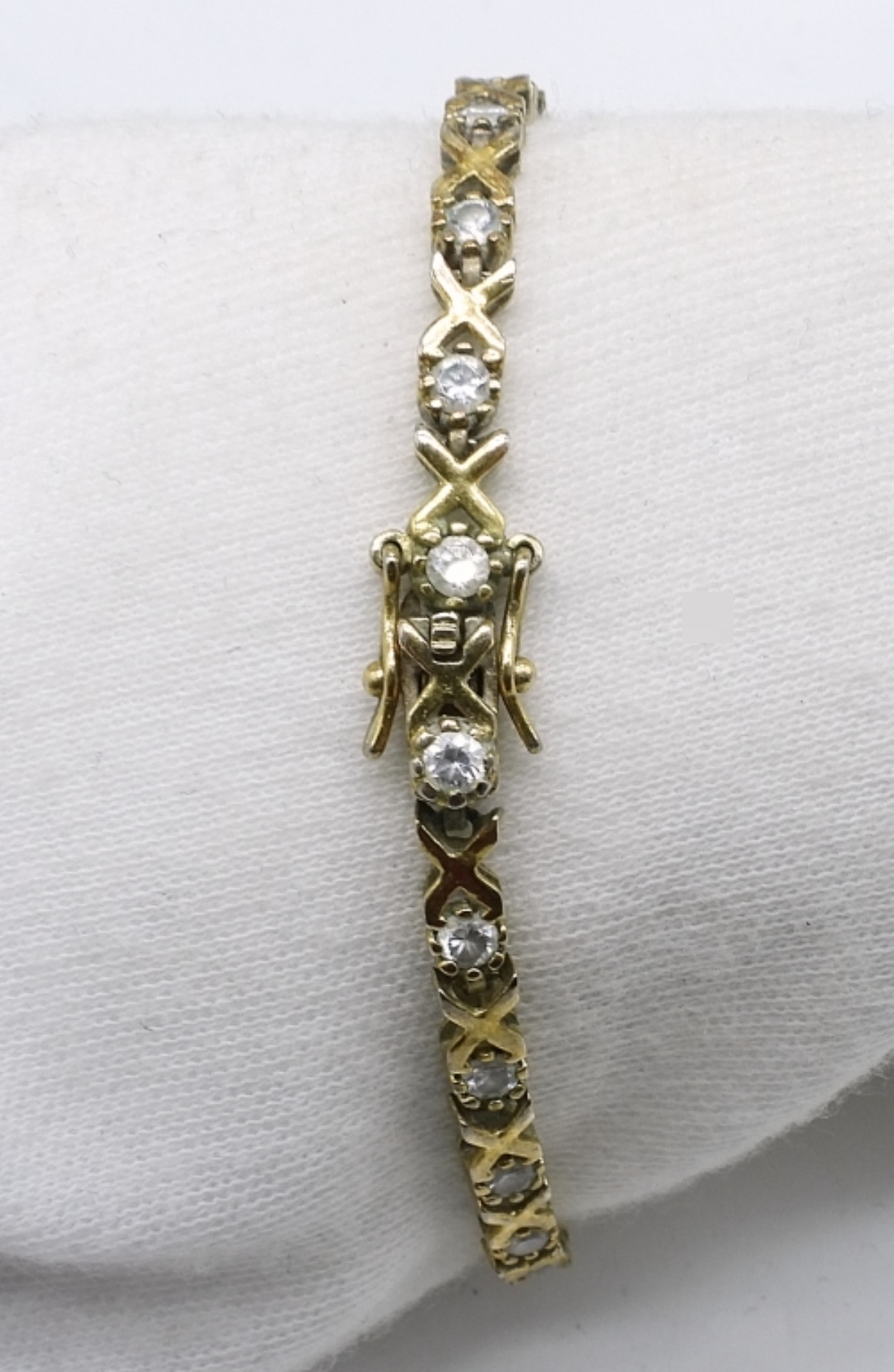 Sterling Silver Gold-Tone Necklace & Bracelet Set