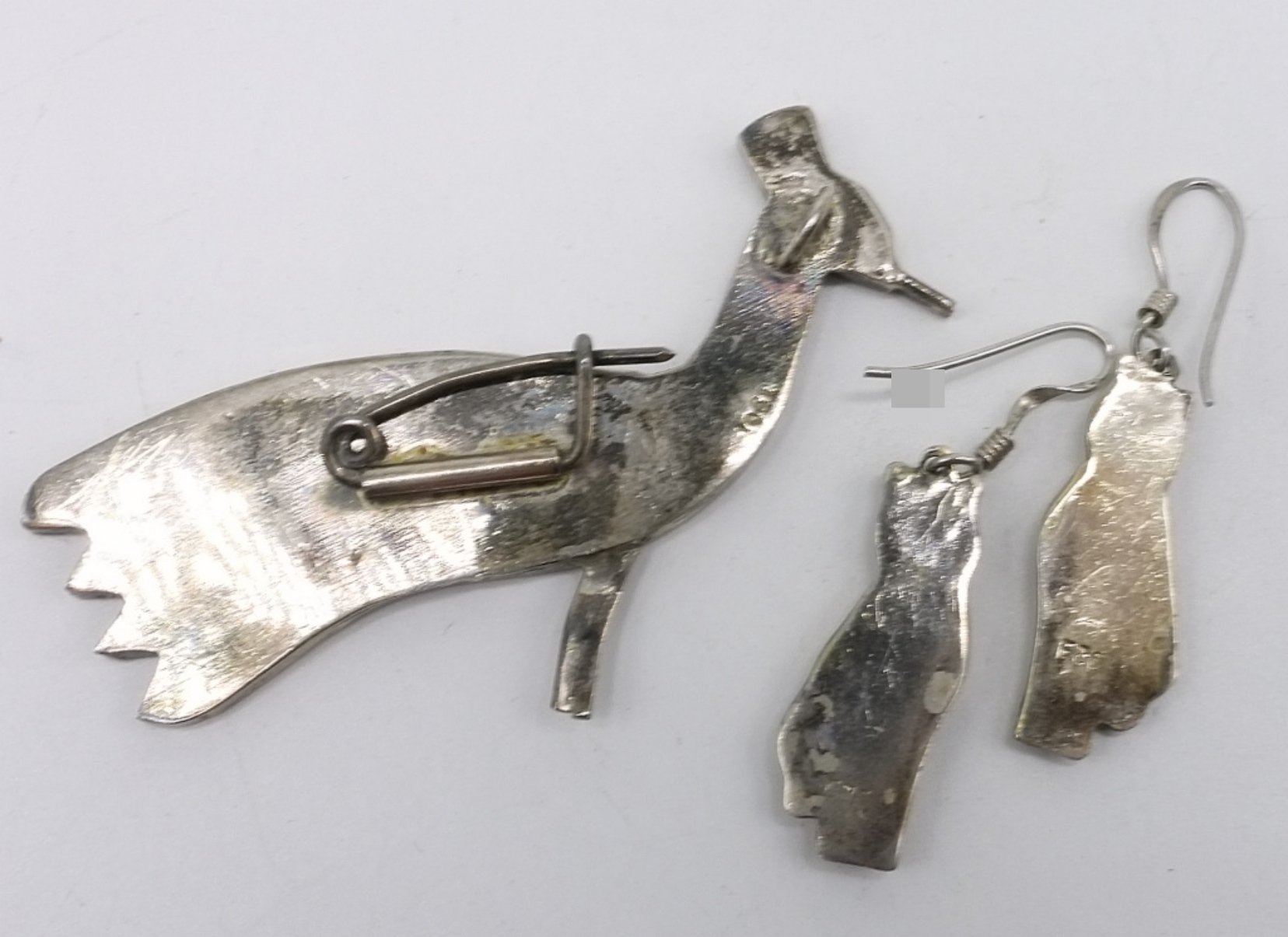 Sterling Silver Animal Pendants & Earrings