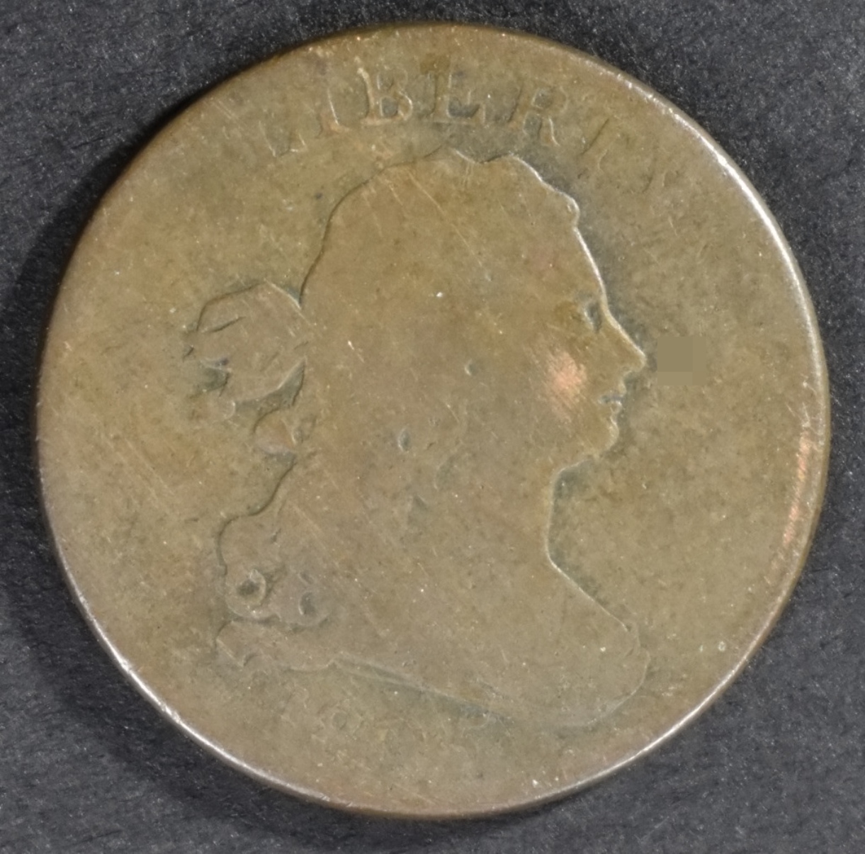 1805 Large 5 w/Stems Half Cent