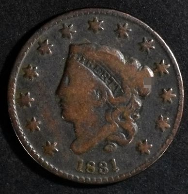 1831 Classic Head Large Cent