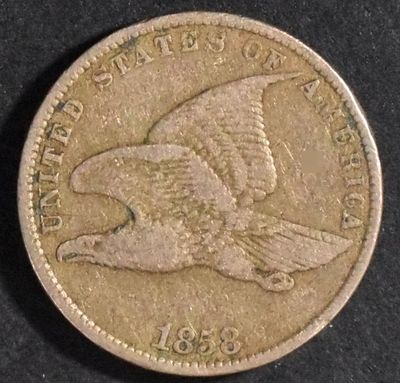 1858 Flying Eagle Cent