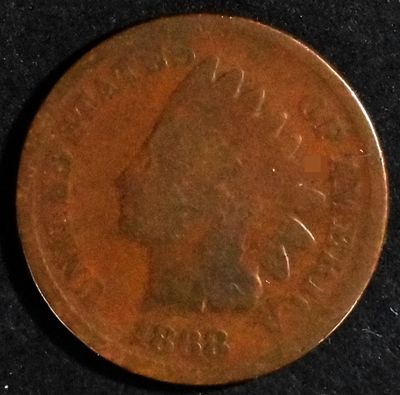 1868 Indian Head Cent