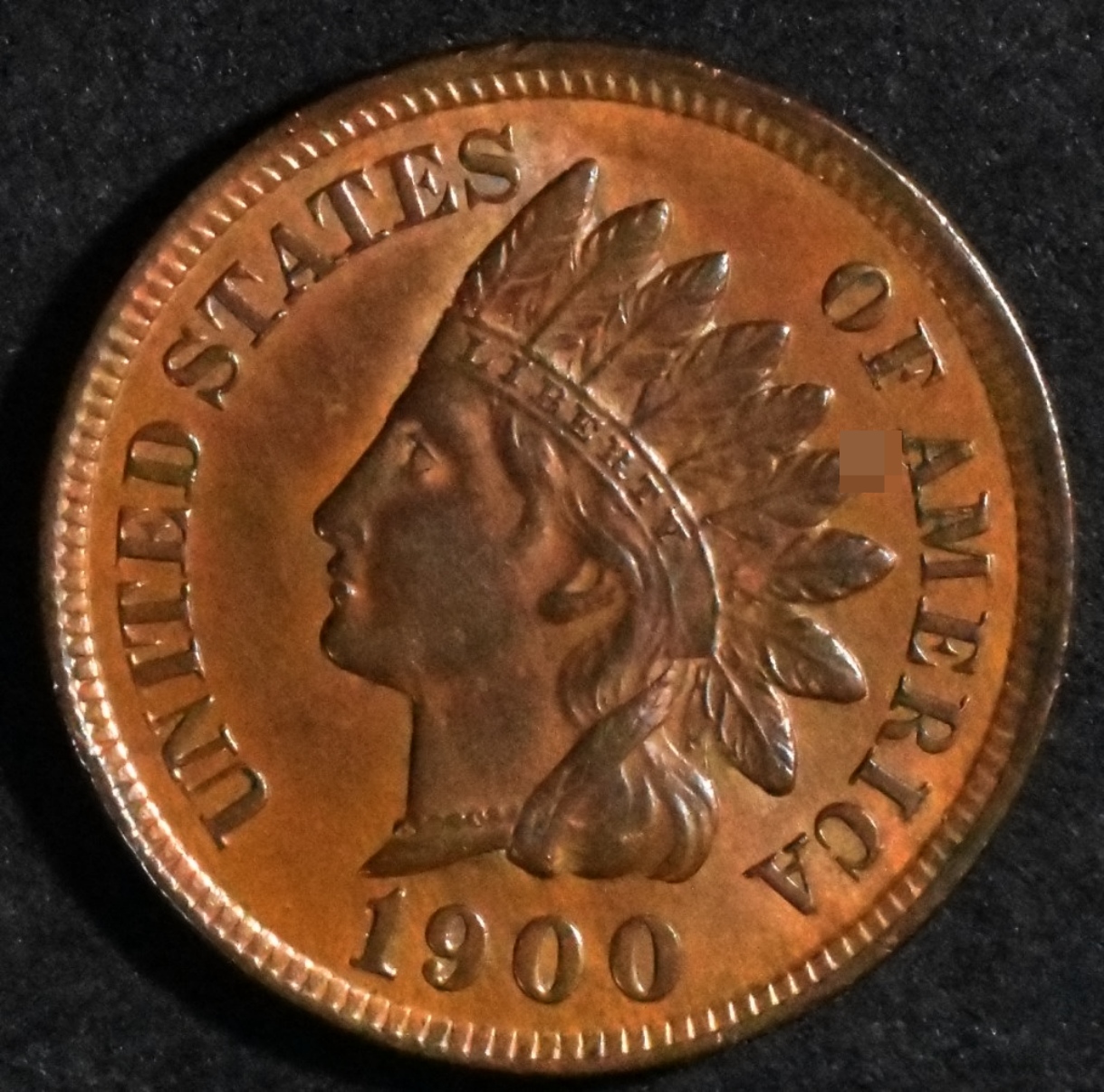 1900 Indian Head Cent