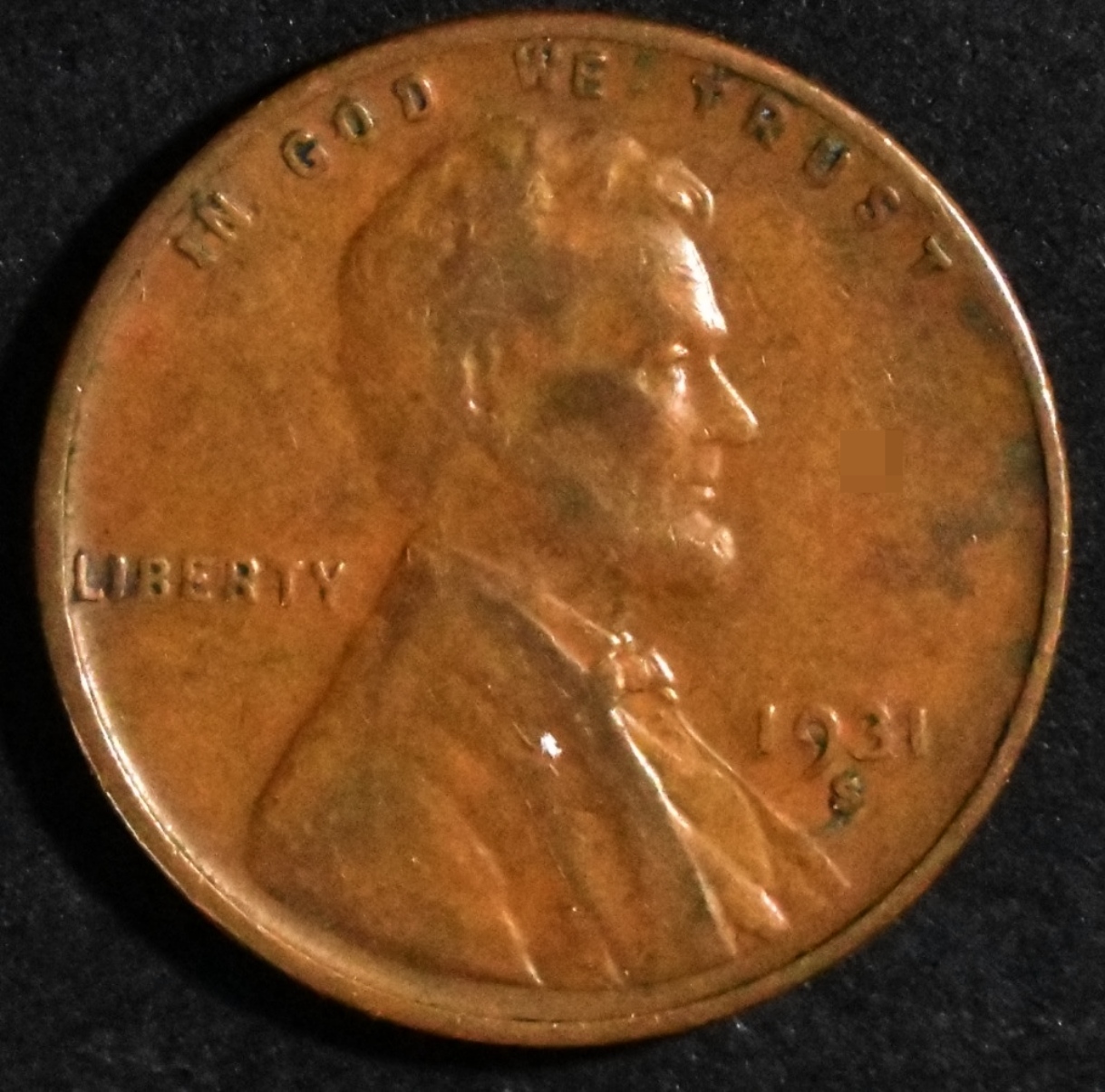1931-S Lincoln Cent