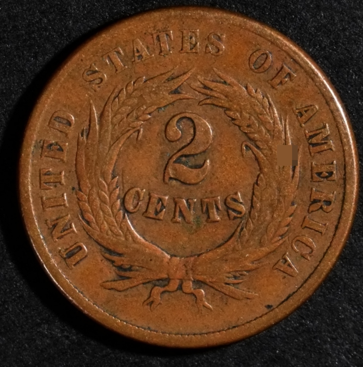 1865 2 Cent Piece