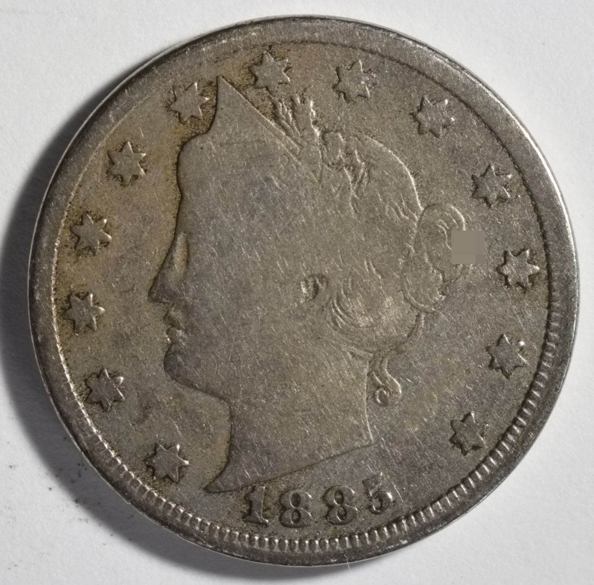 1885 Liberty V Nickel