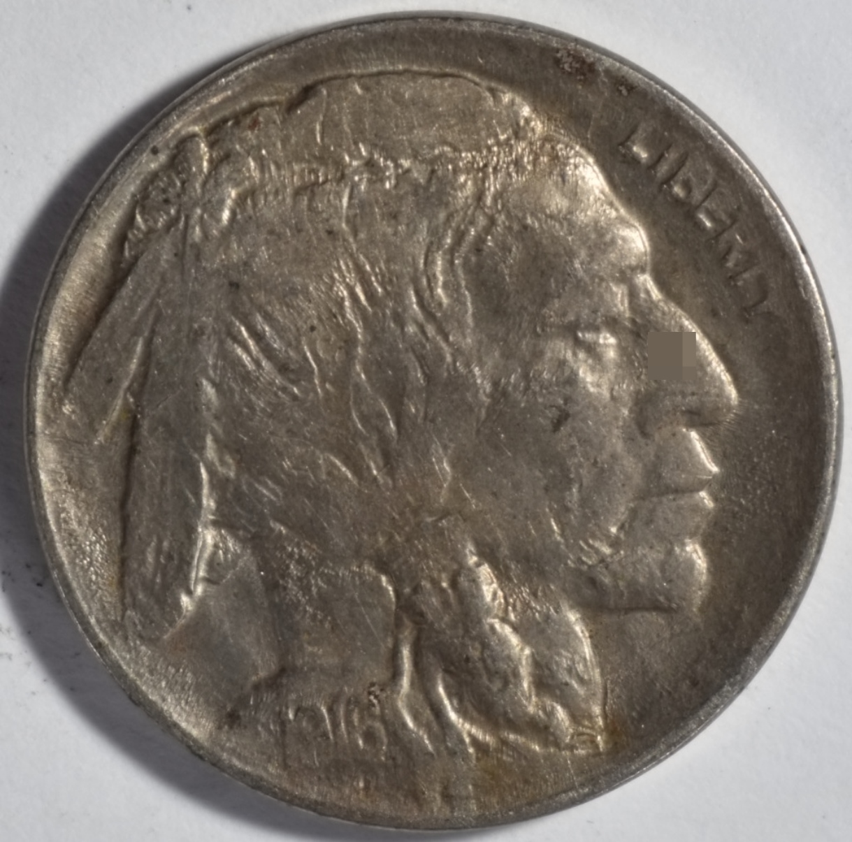 1916-D Buffalo Nickel