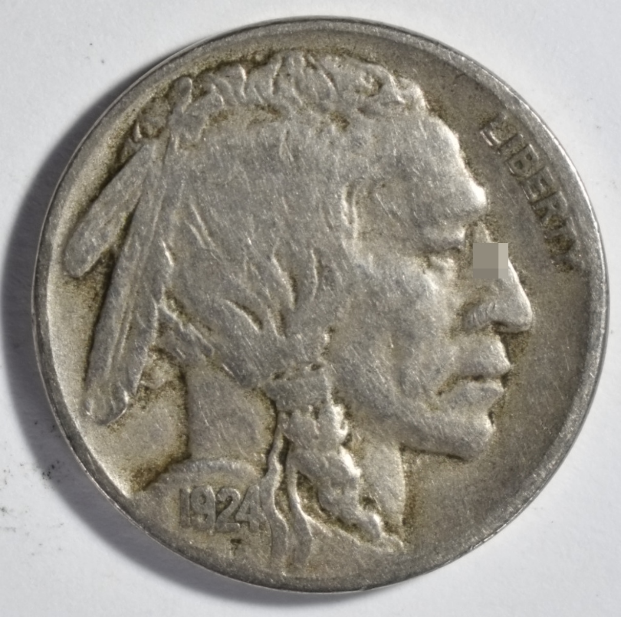 1924-S Buffalo Nickel