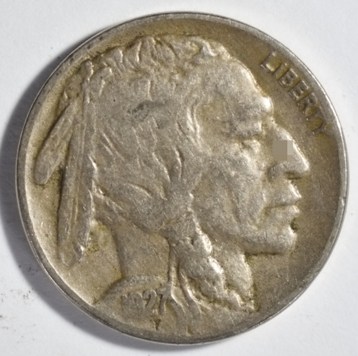 1927-D Buffalo Nickel