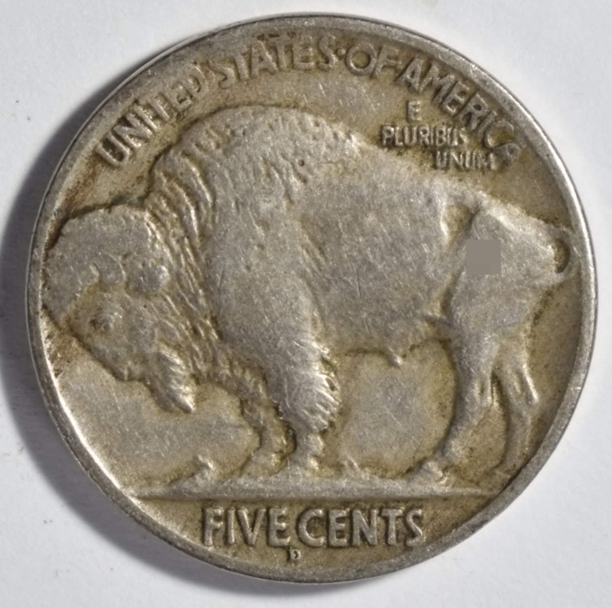 1927-D Buffalo Nickel