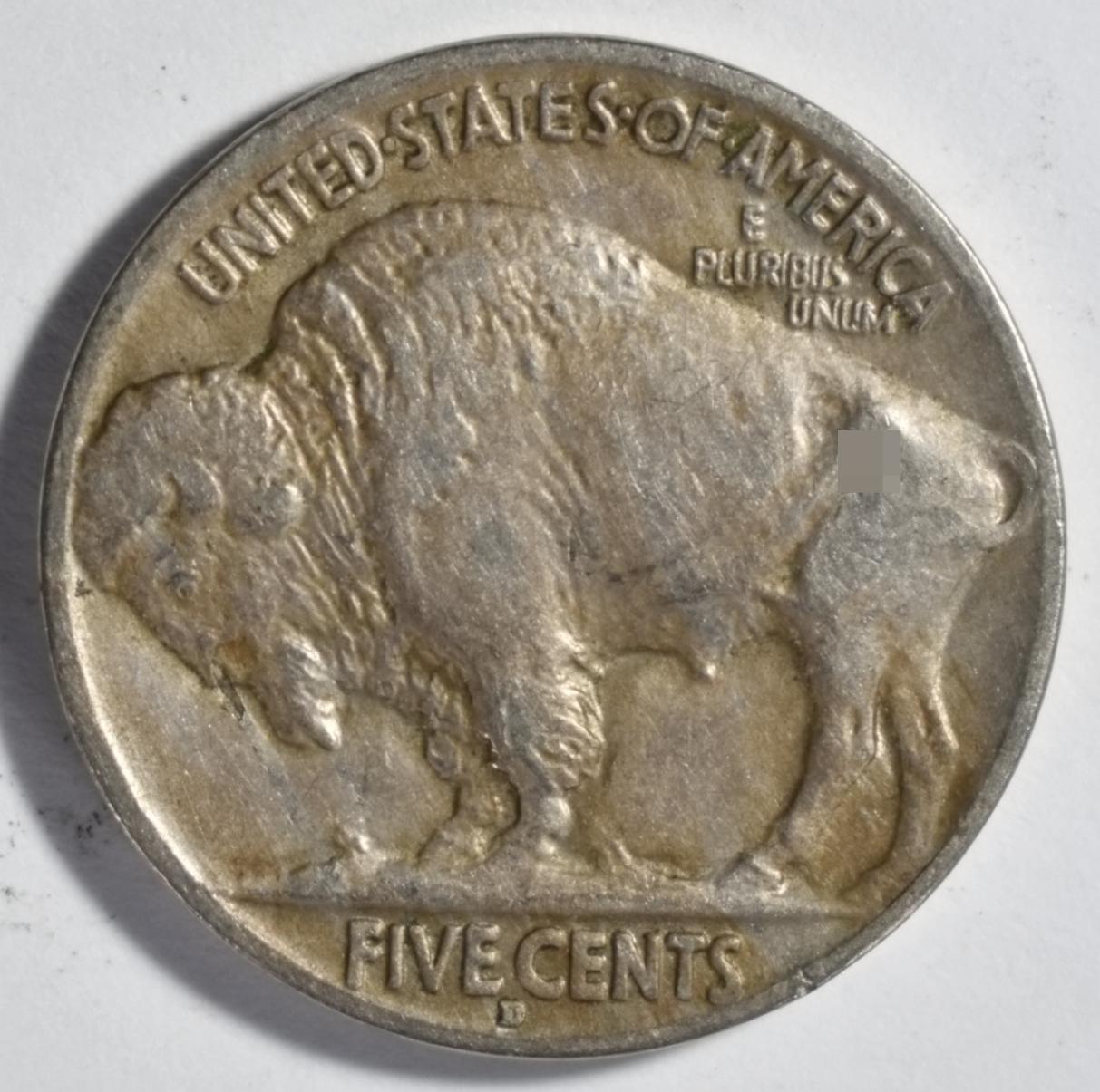 1929-D Buffalo Nickel