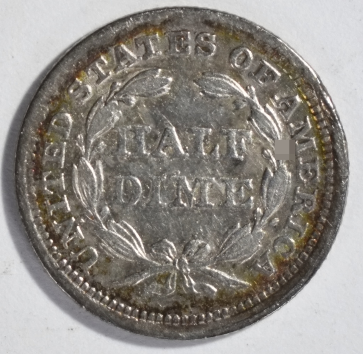 1856 Seated Half Dime