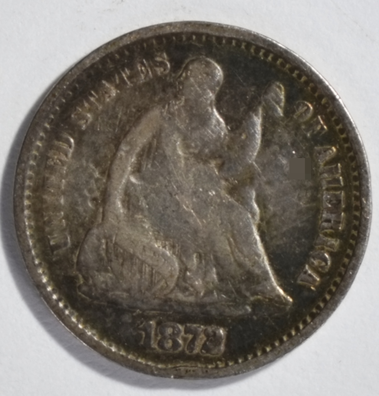 1872-S Seated Half Dime