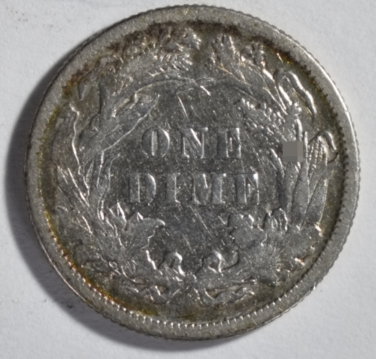 1890 Seated Dime