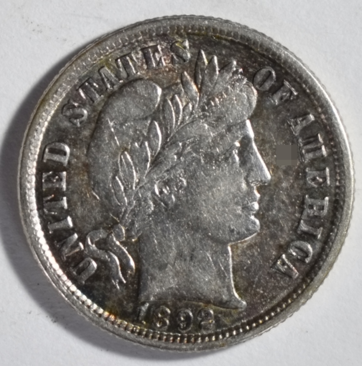 1892 Barber Dime