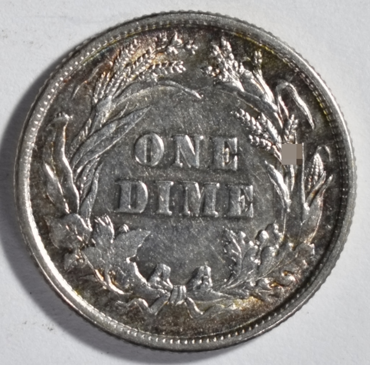 1892 Barber Dime
