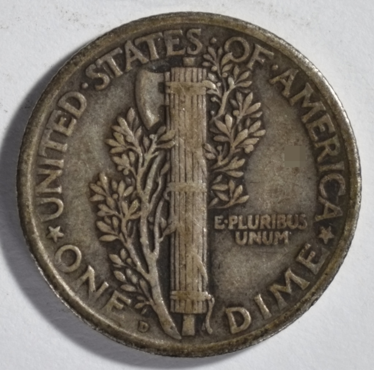 1920-D Mercury Dime