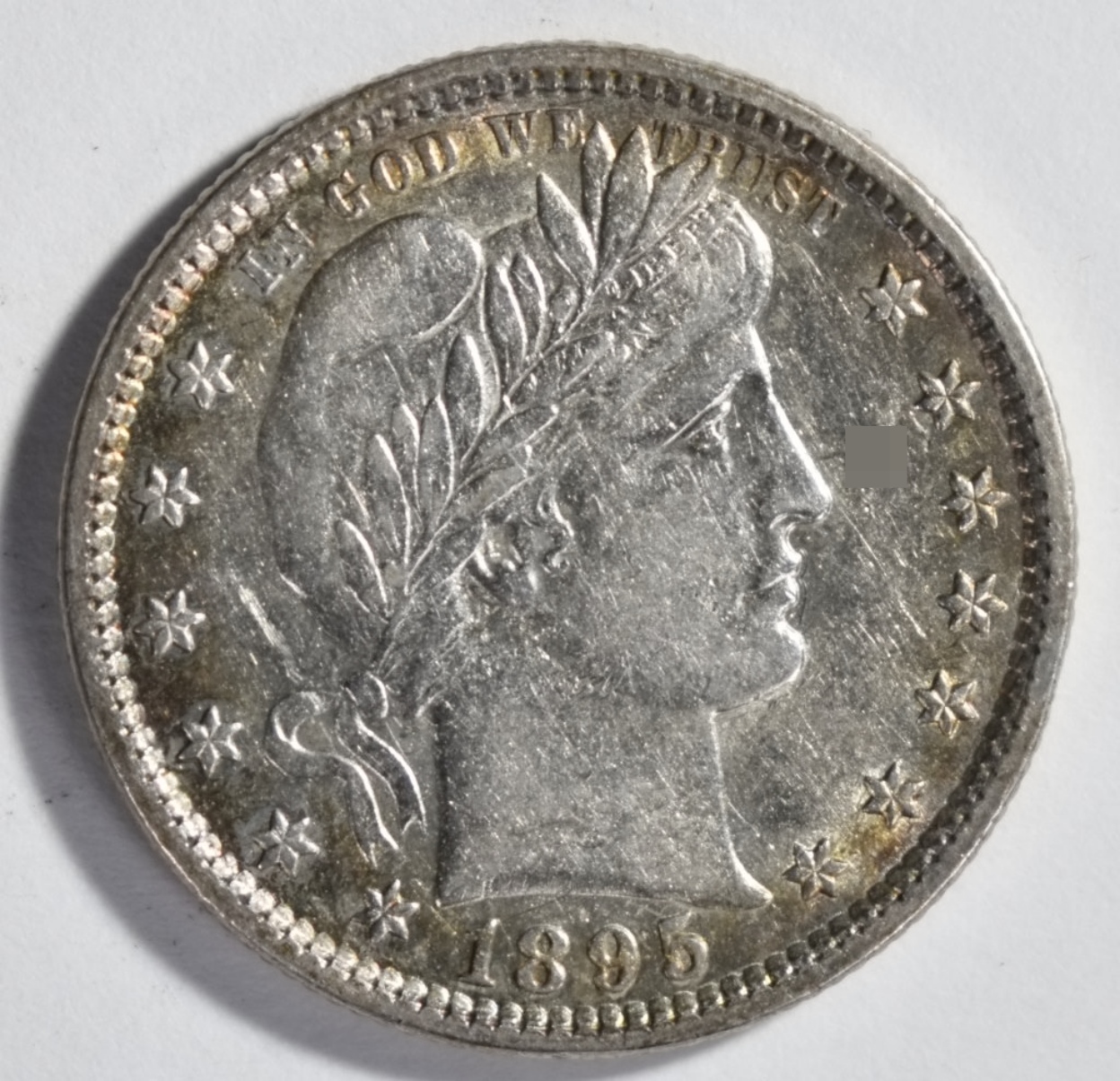 1895 Barber Quarter