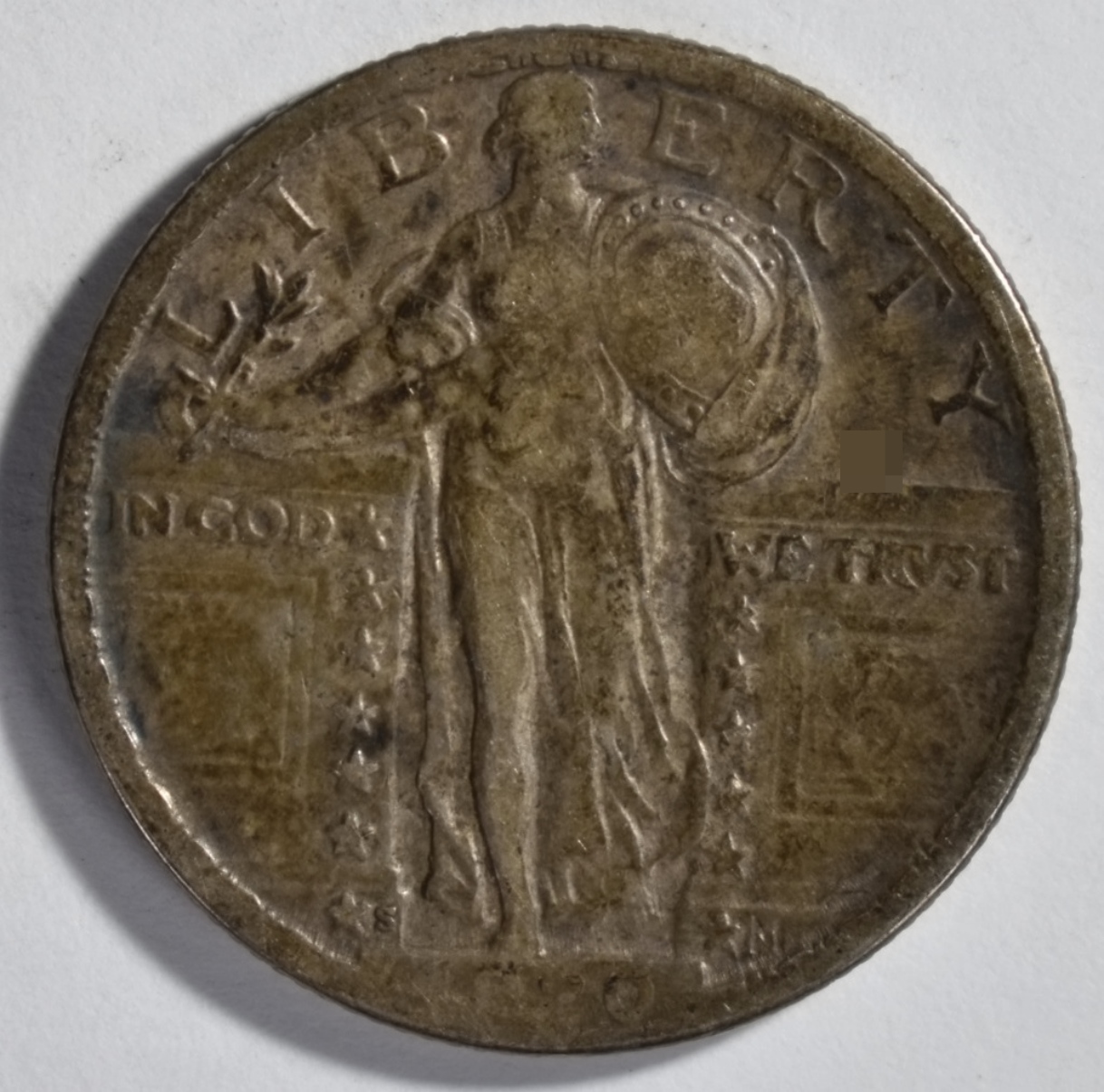 1920-S Standing Quarter