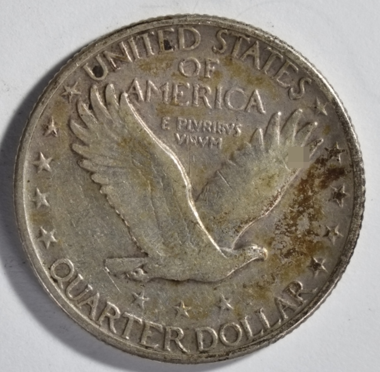 1924-D Standing Quarter