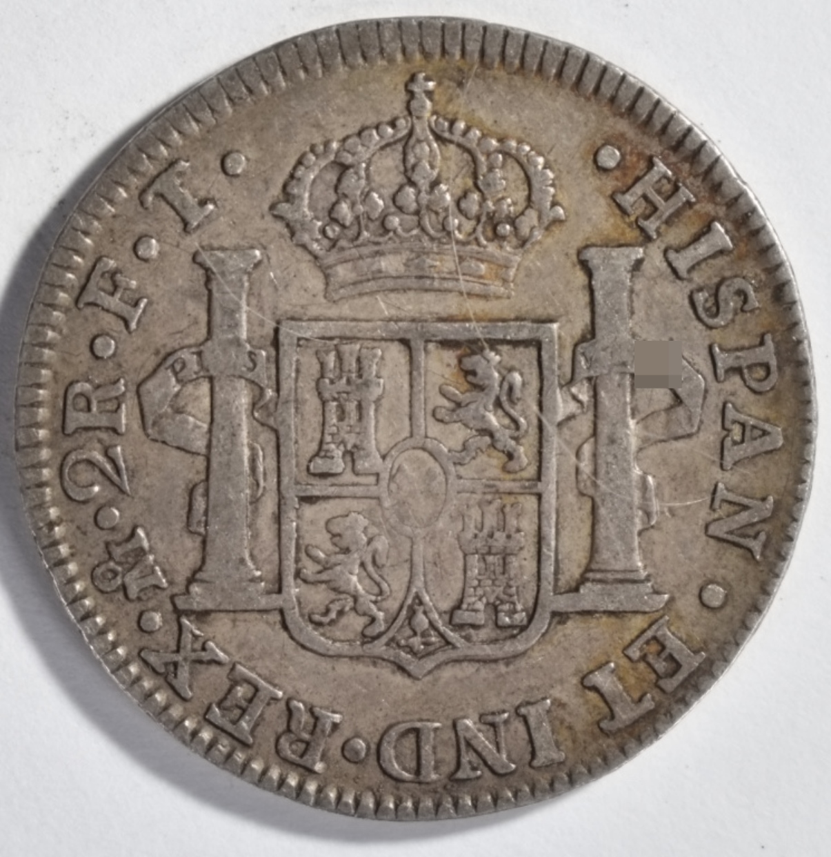 1801 Mexico 2 Reales