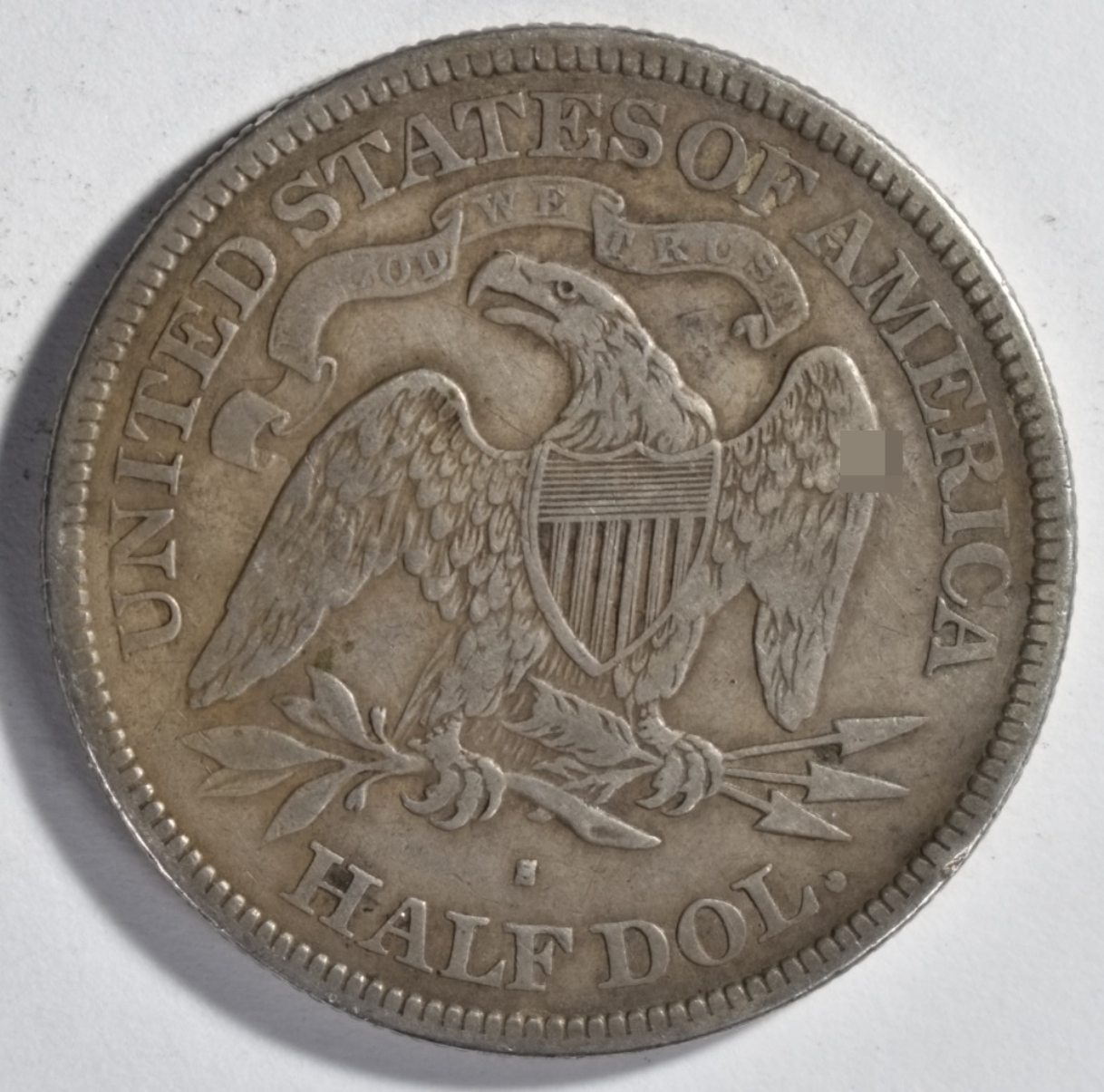 1877-S Seated Half Dollar