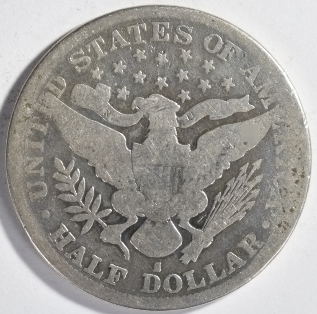 1893-S Barber Half Dollar