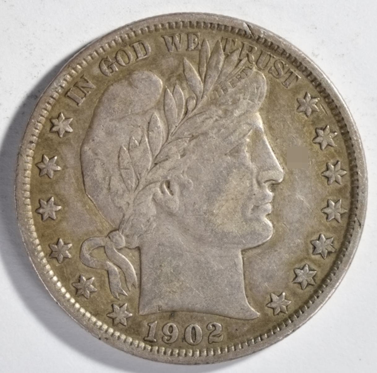 1902 Barber Half Dollar