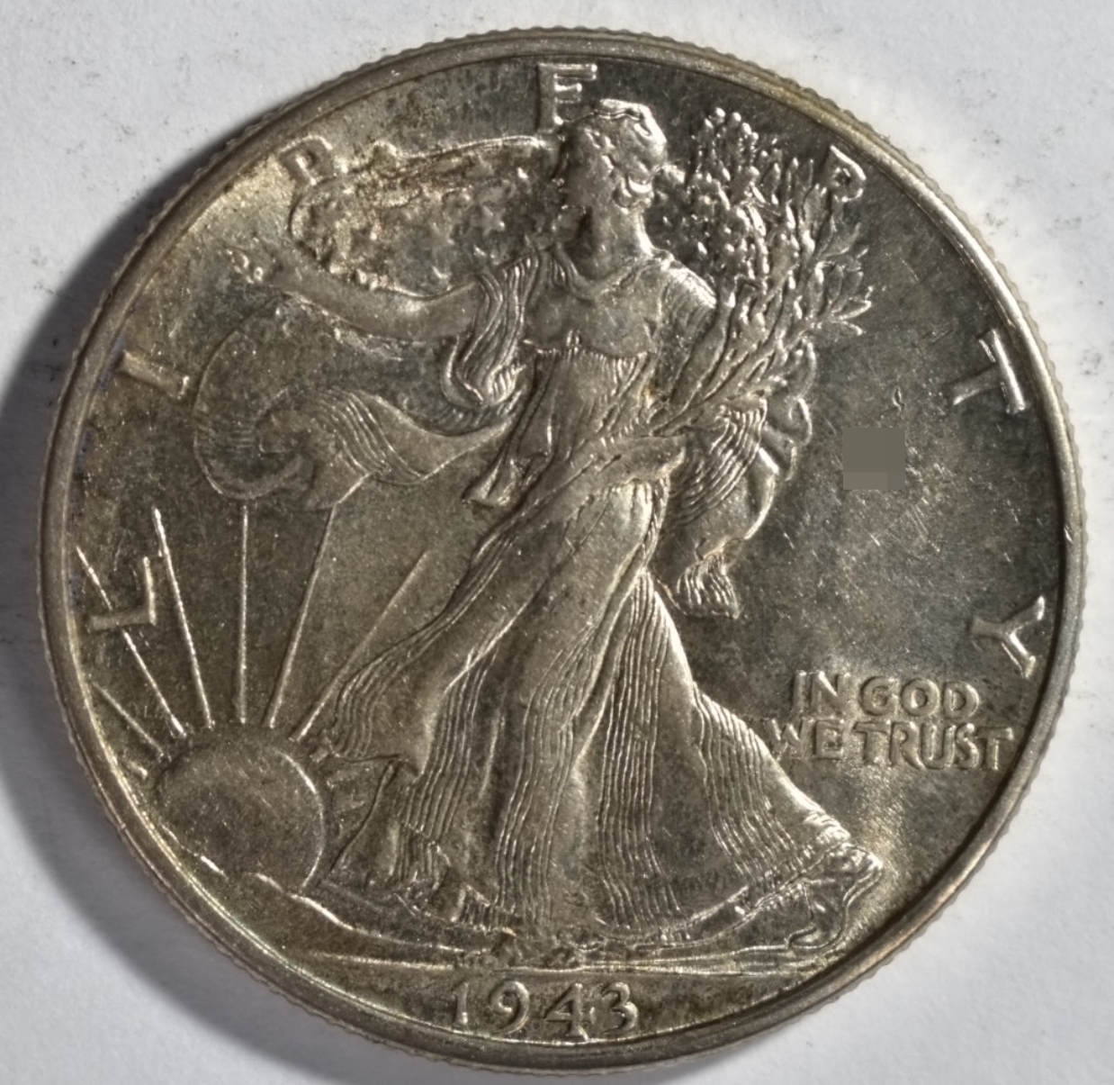 1943 Walking Liberty Half Dollar