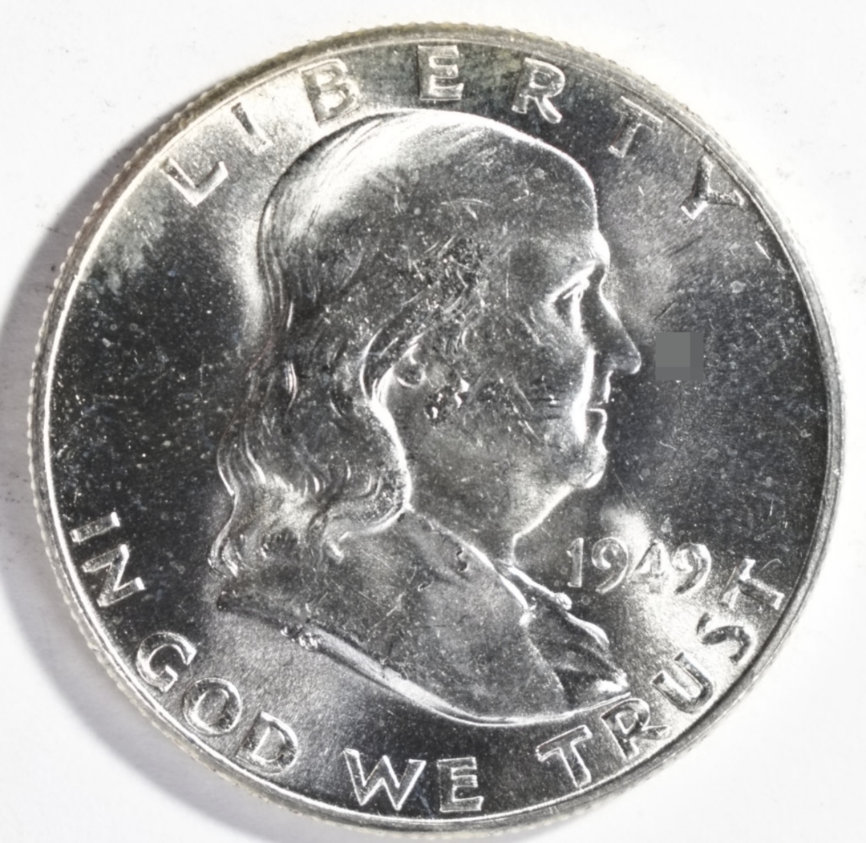 1949 Franklin Half Dollar CH Unc