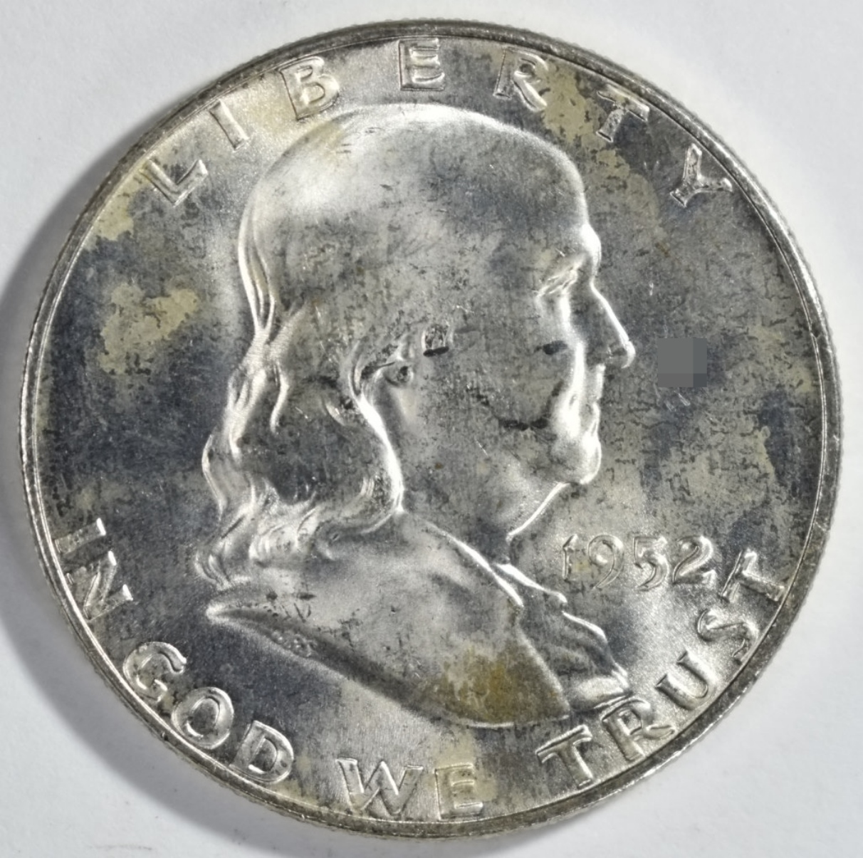 1952-D Franklin Half Dollar