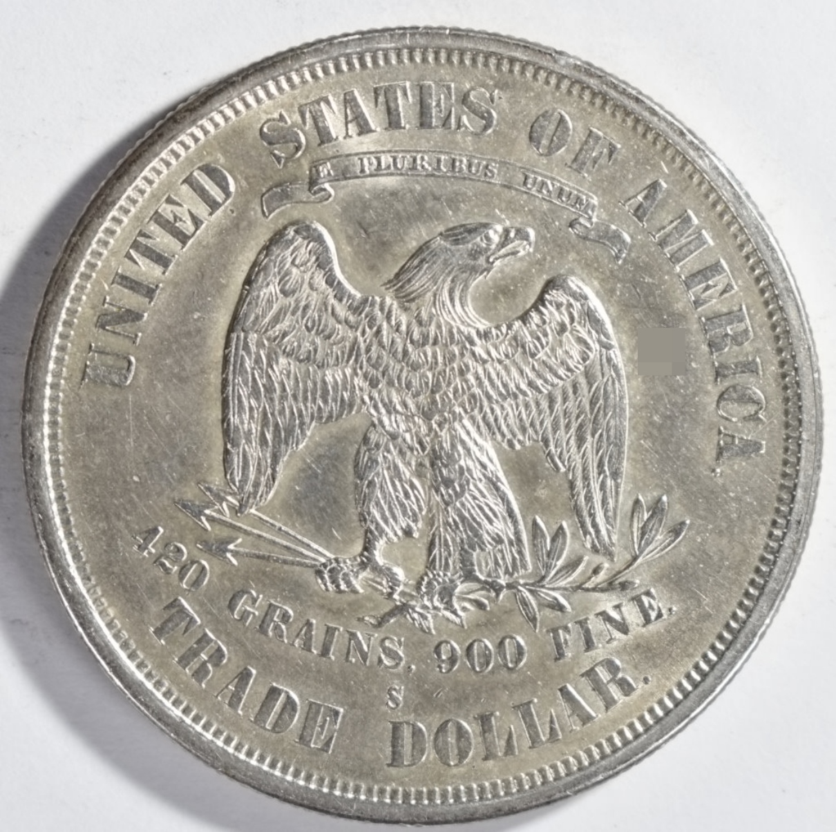 1876-S Trade Dollar