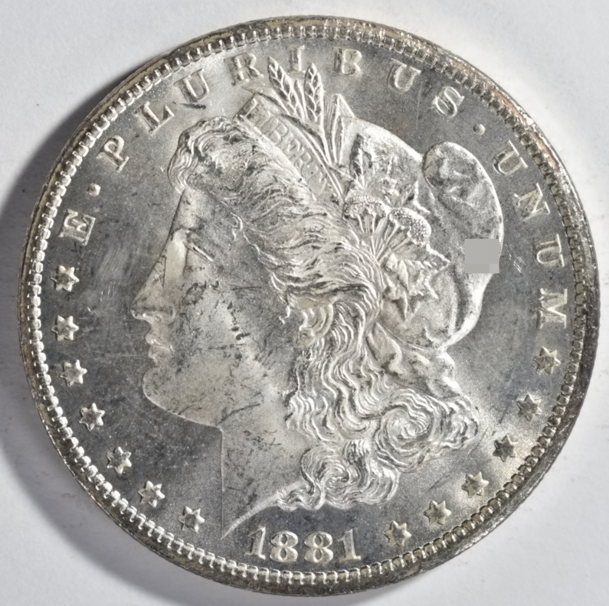 1881-CC Morgan Dollar