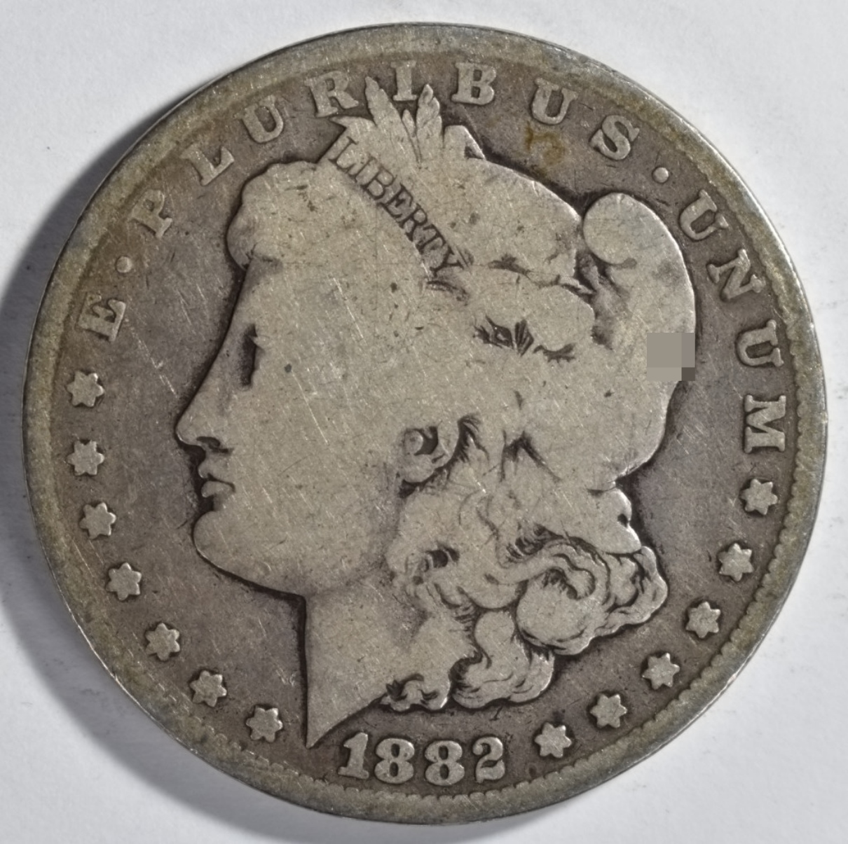 1882-CC Morgan Dollar
