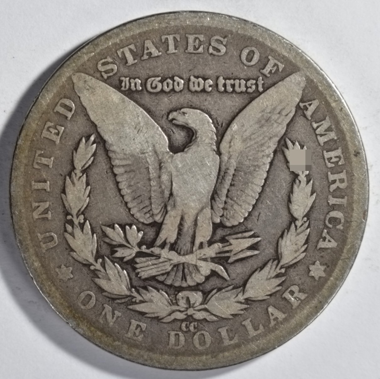 1882-CC Morgan Dollar