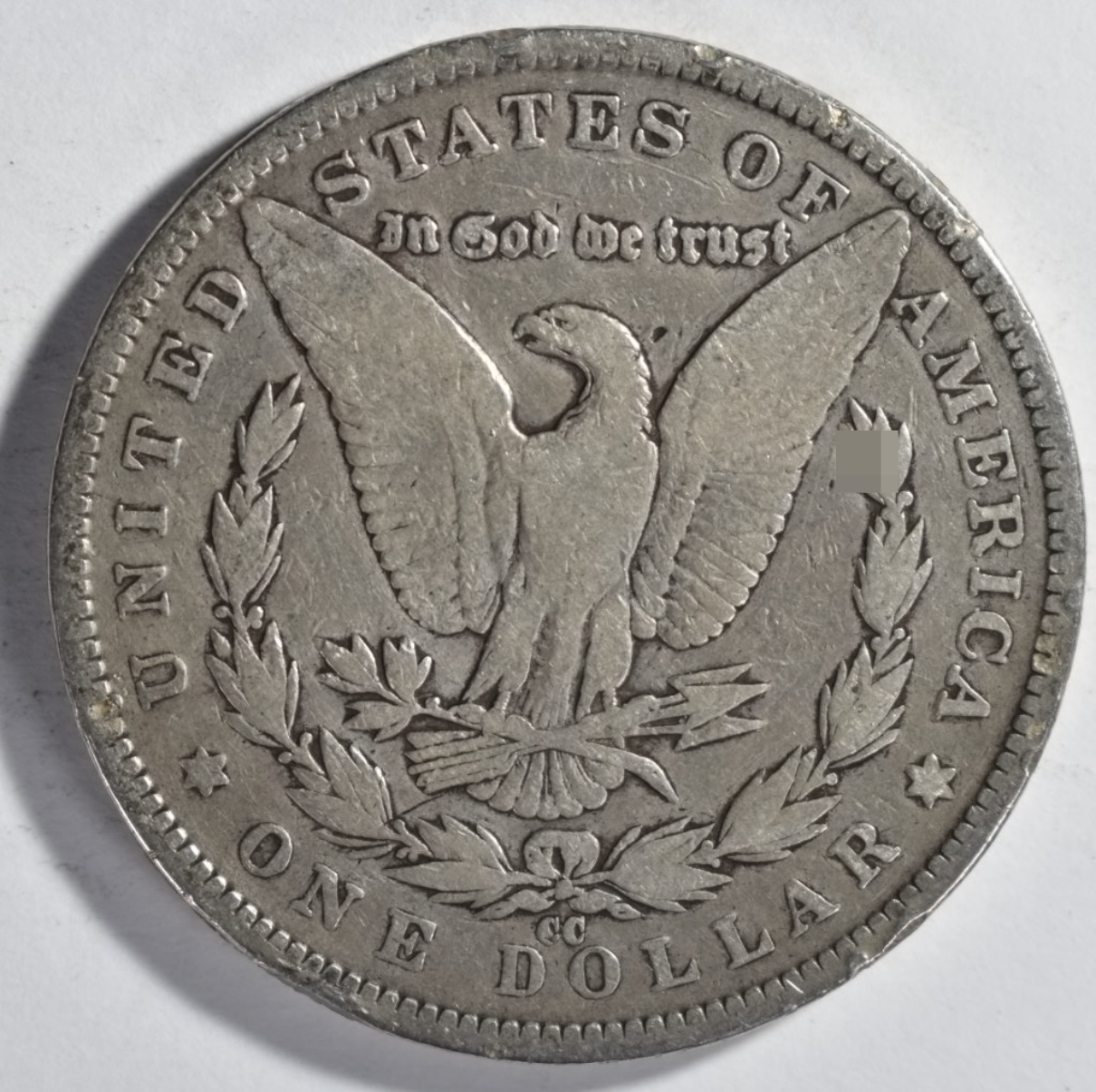1891-CC Morgan Dollar