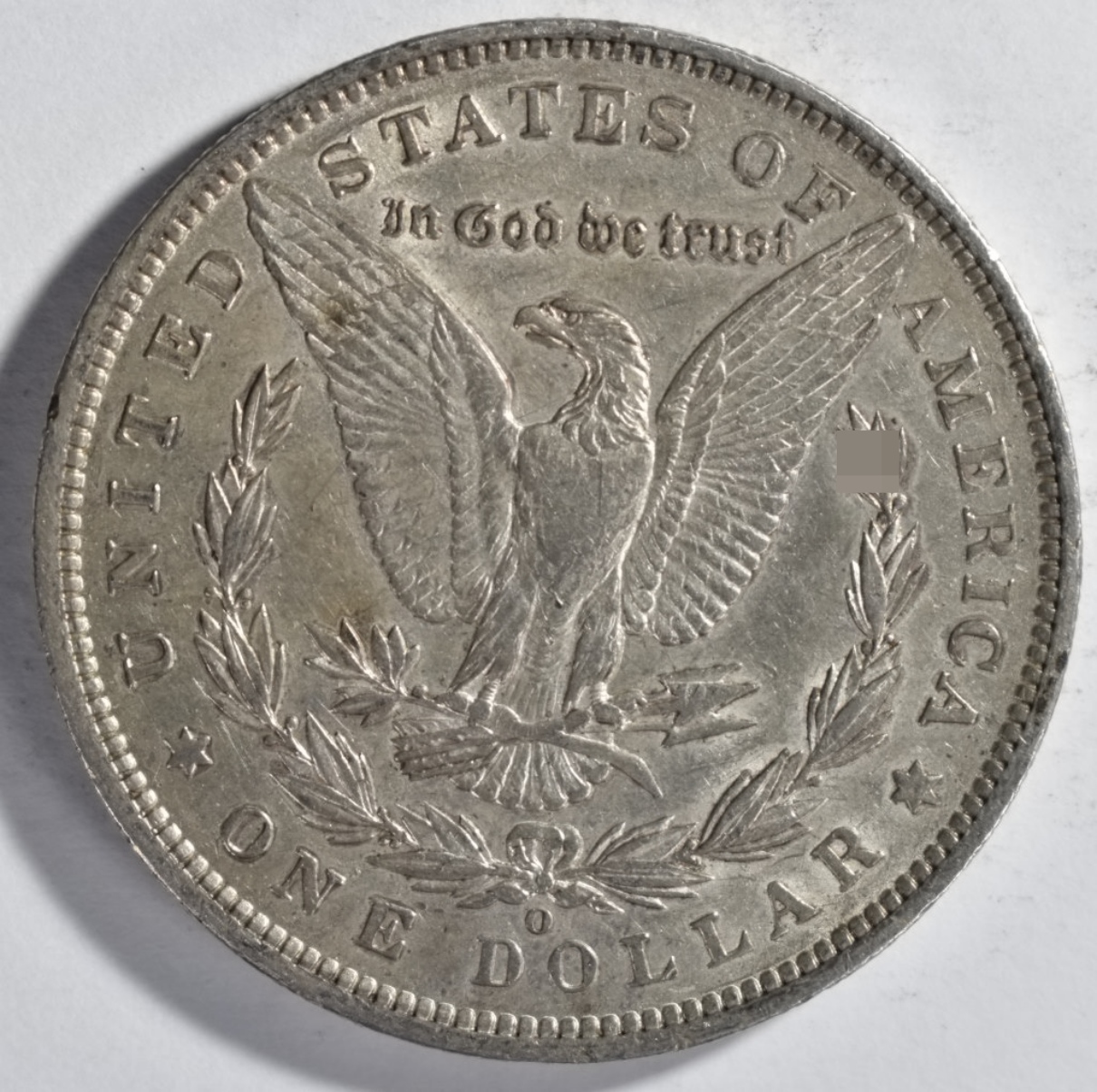 1896-O Morgan Dollar