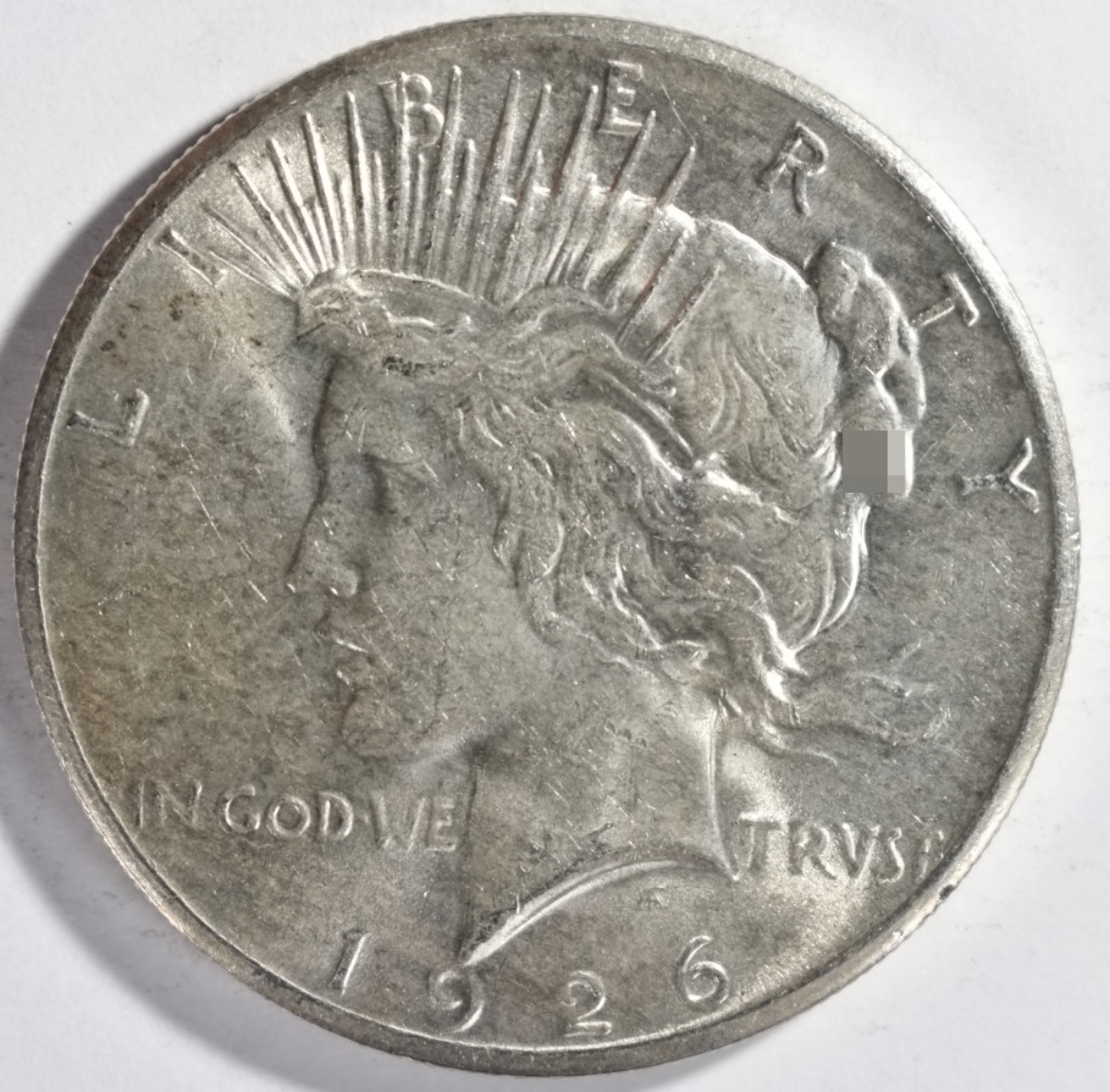1926 Peace Dollar