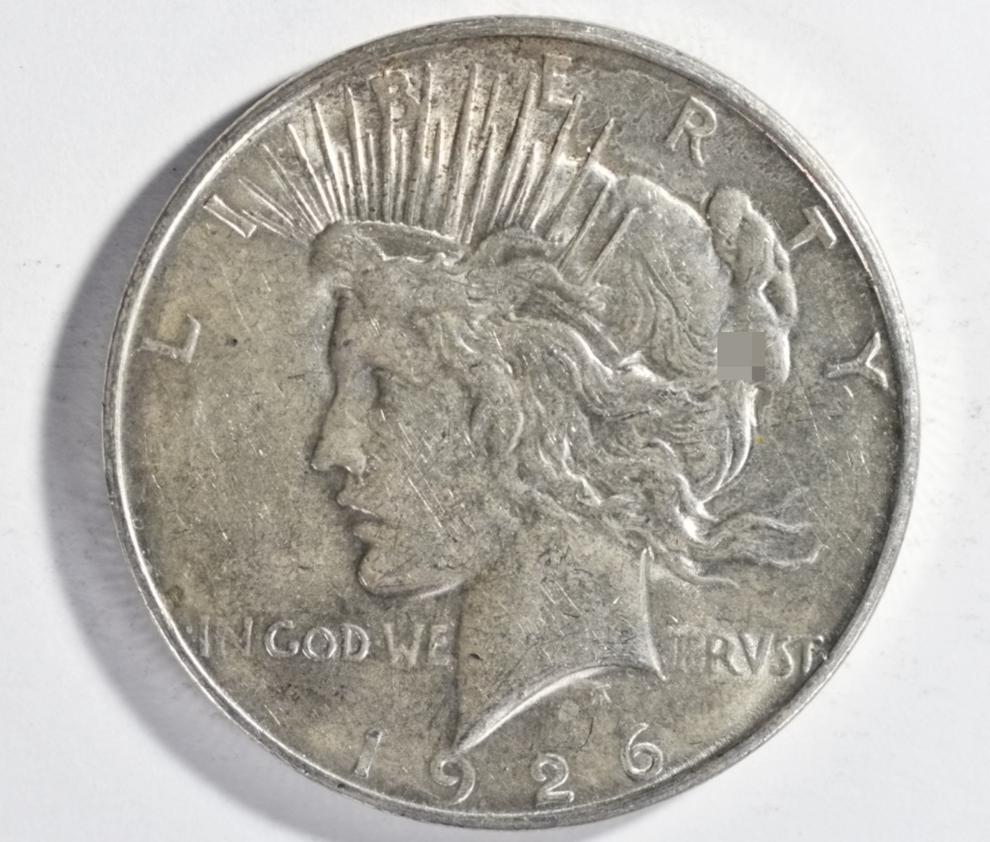 1926-D Peace Dollar