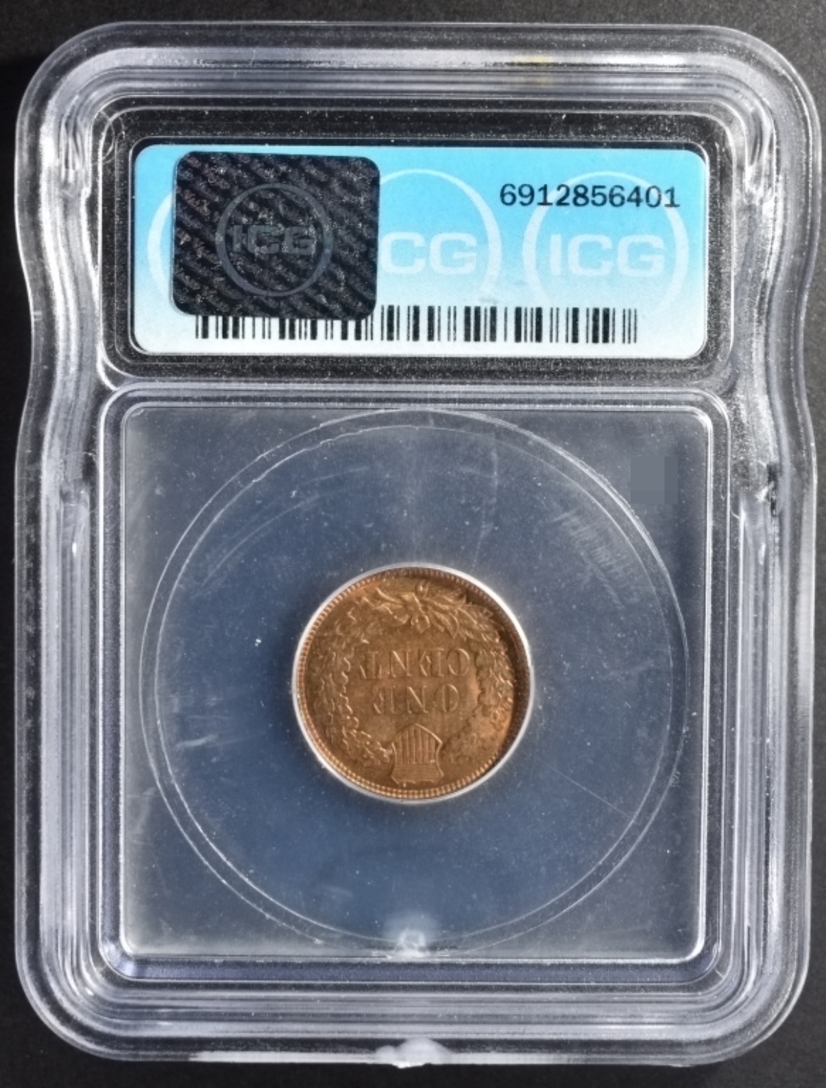 1909 Indian Head Cent MS64+ RB ICG