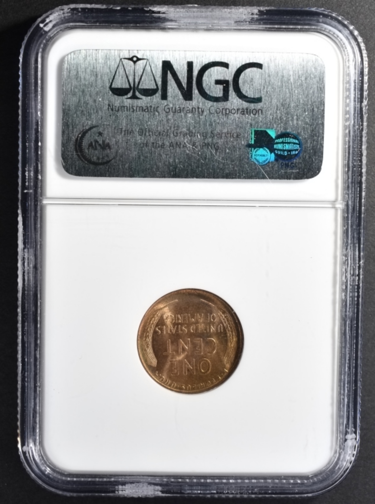 1909 VDB Lincoln Cent MS64 RD
