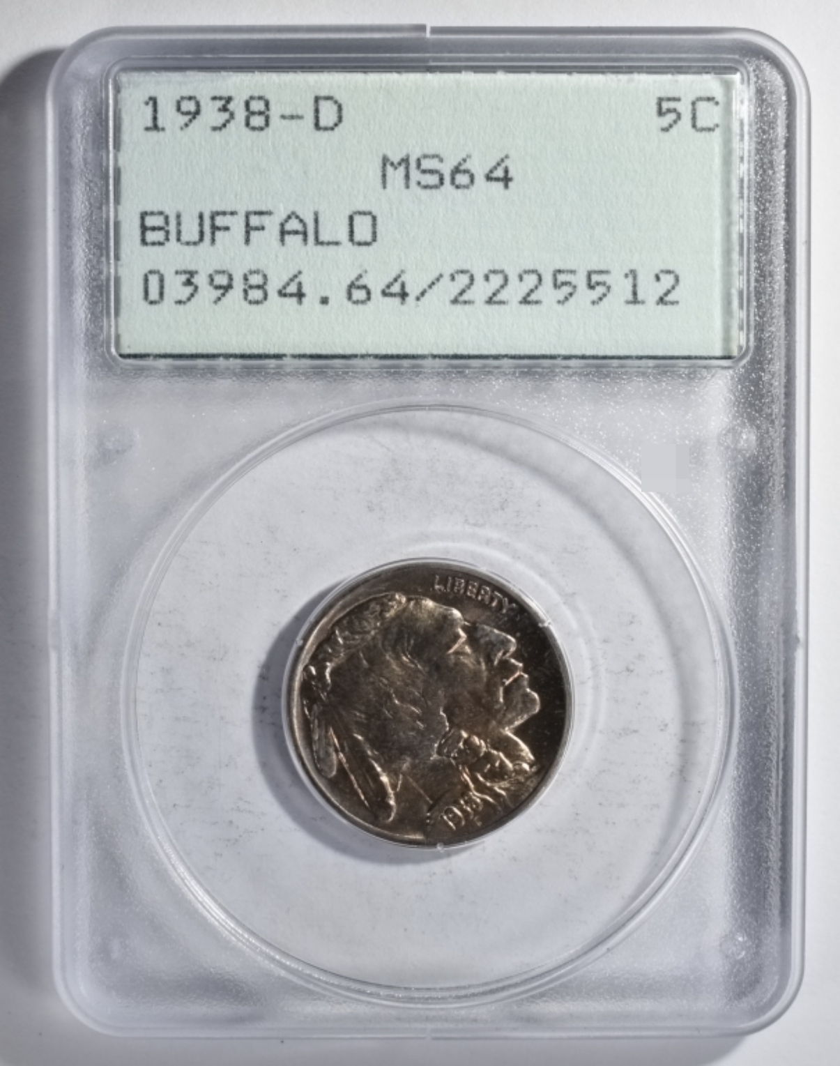 1938-D Buffalo Nickel MS64 PCGS