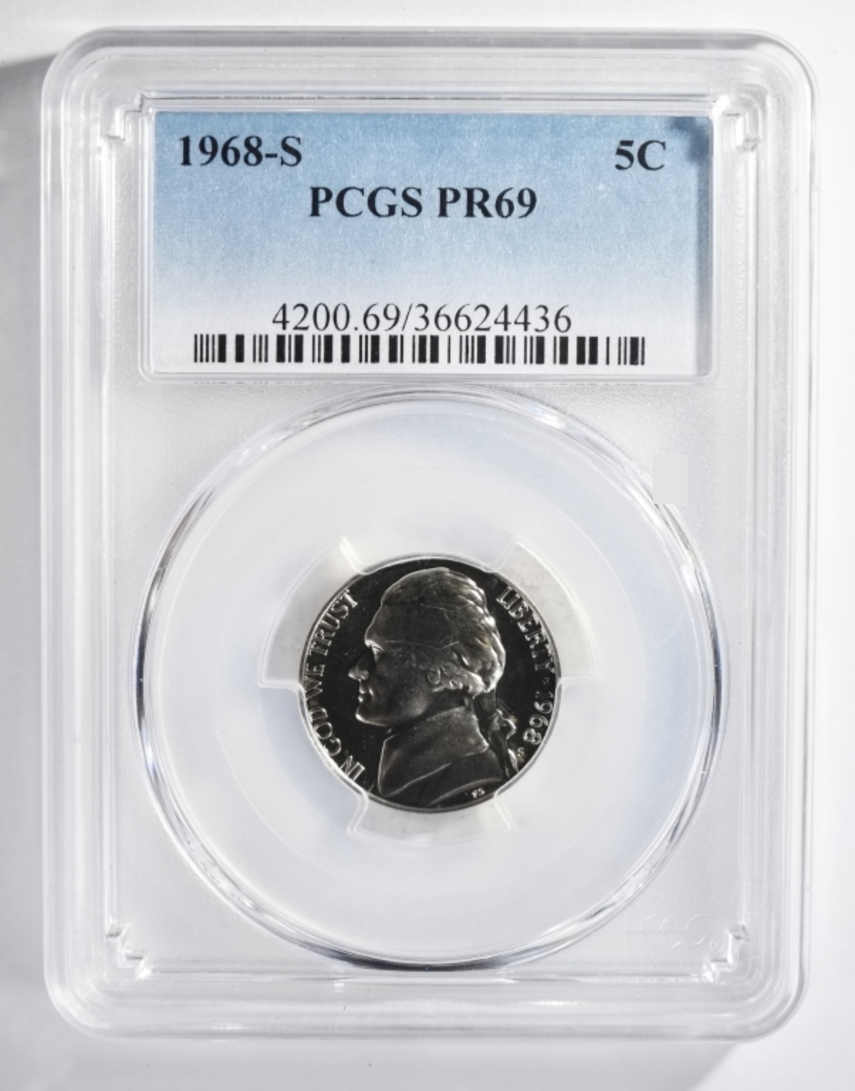 1968-S Jefferson Nickel PR69 PCGS